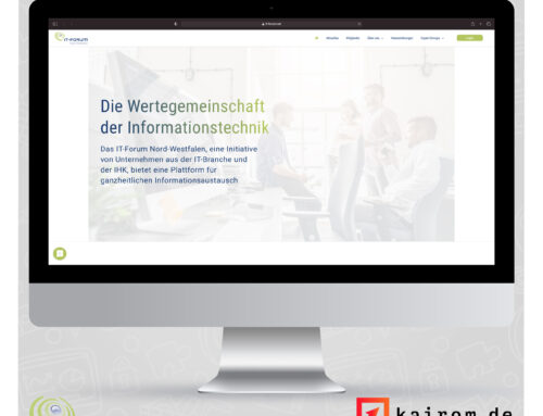 Neue Internetseite für unser IT-Forum Nord Westfalen!